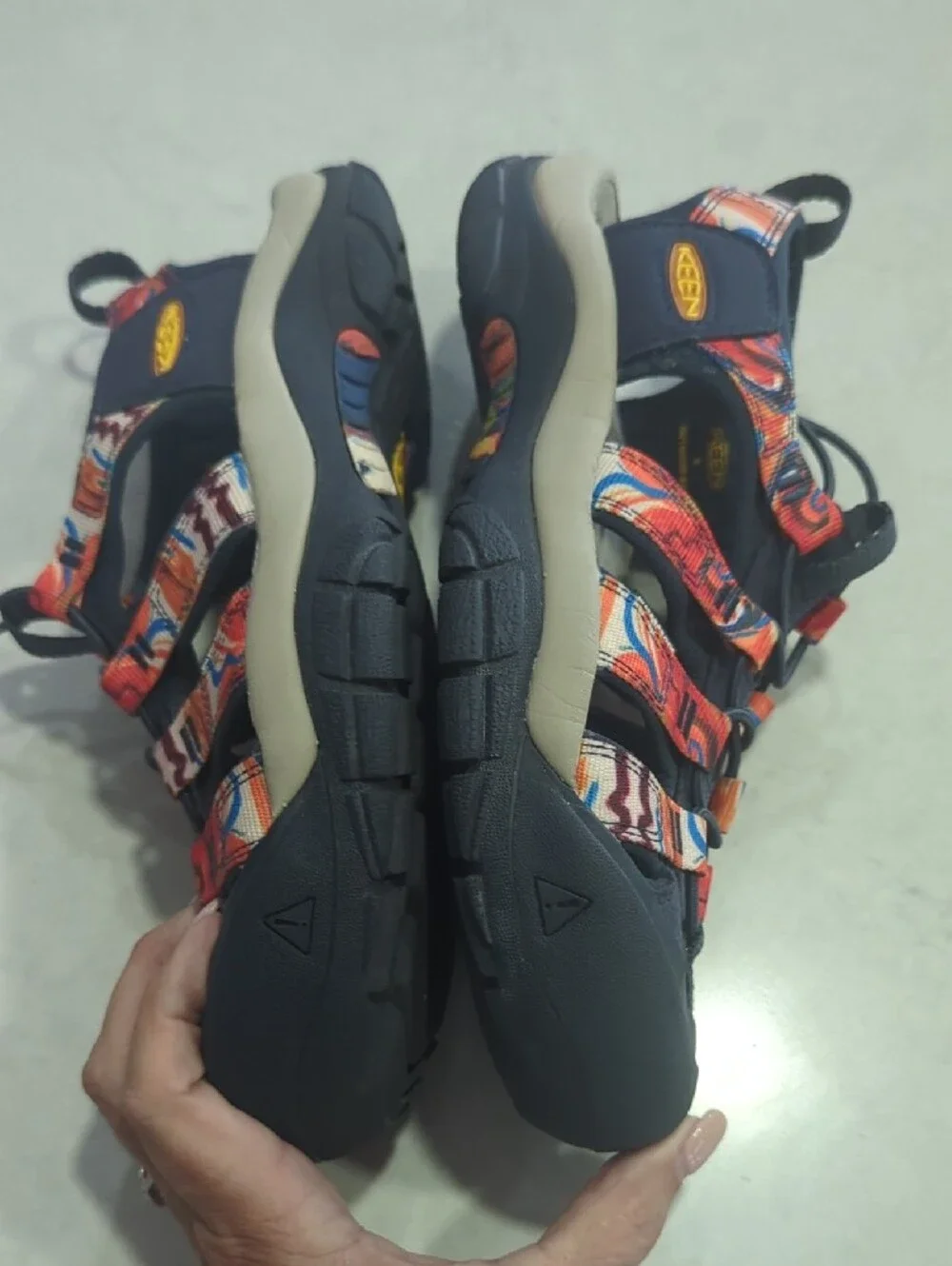 New Keen Newport H2O Outdoor Afro Groovy Orange Hiking Water Shoe